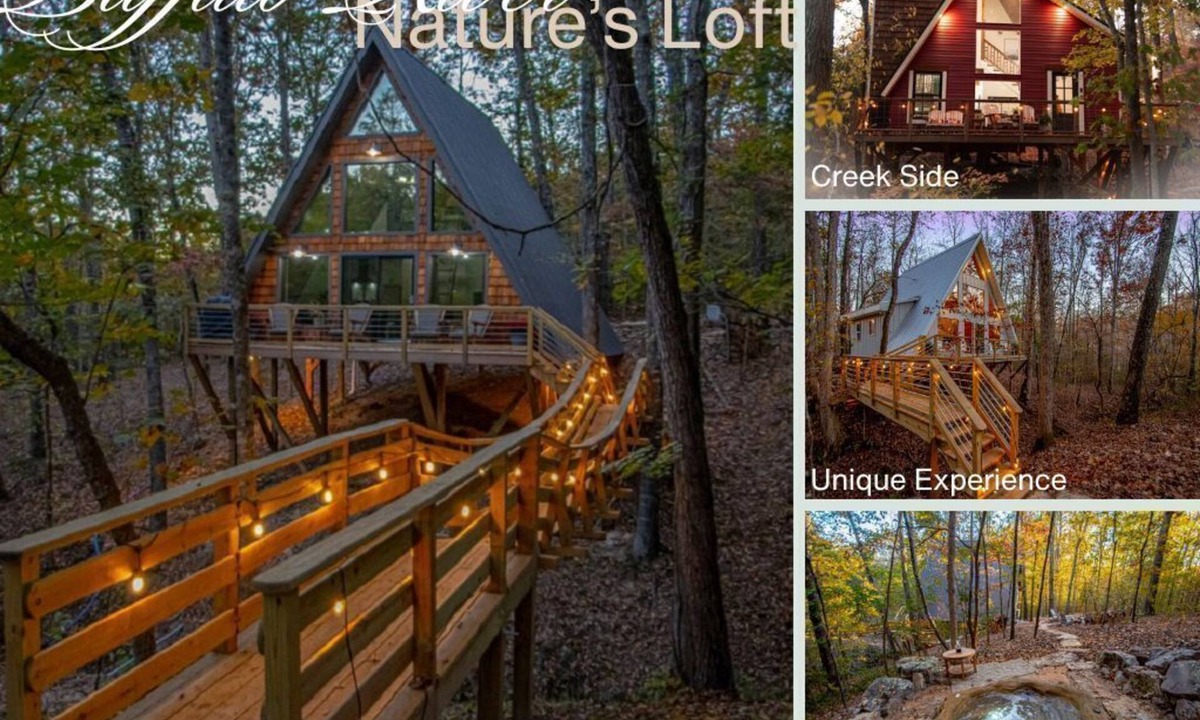 Saint Joe Resort | 4 Tree Lofts Events Creek Buffalo River Hot Tubs