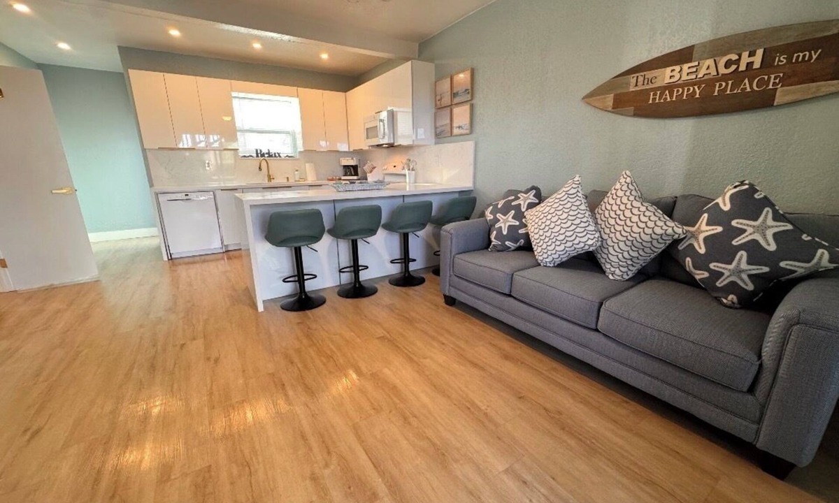 Melbourne Beach Apartment | BEACHHOUSE: Surfside Escape-1st Floor Oceanfront, Full Kitchen, large patio