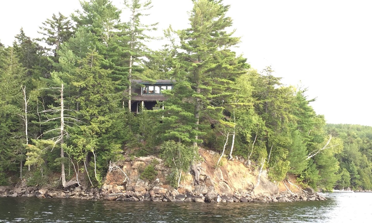 Greenville Cabin | Beautiful Log Lakefront Lodge w/Cove, Beach, Dock and Boathouse