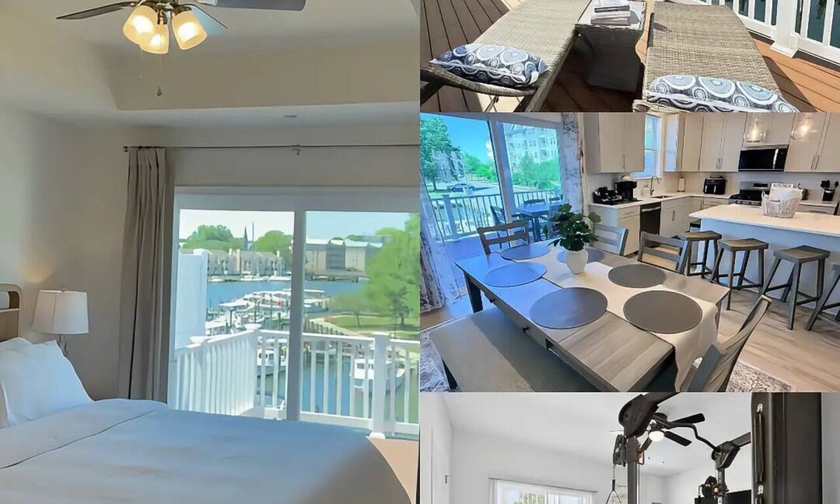 Algonquin House | Brand New Waterfront Home Marina Views Walk Downtown & Events Sleeps 8