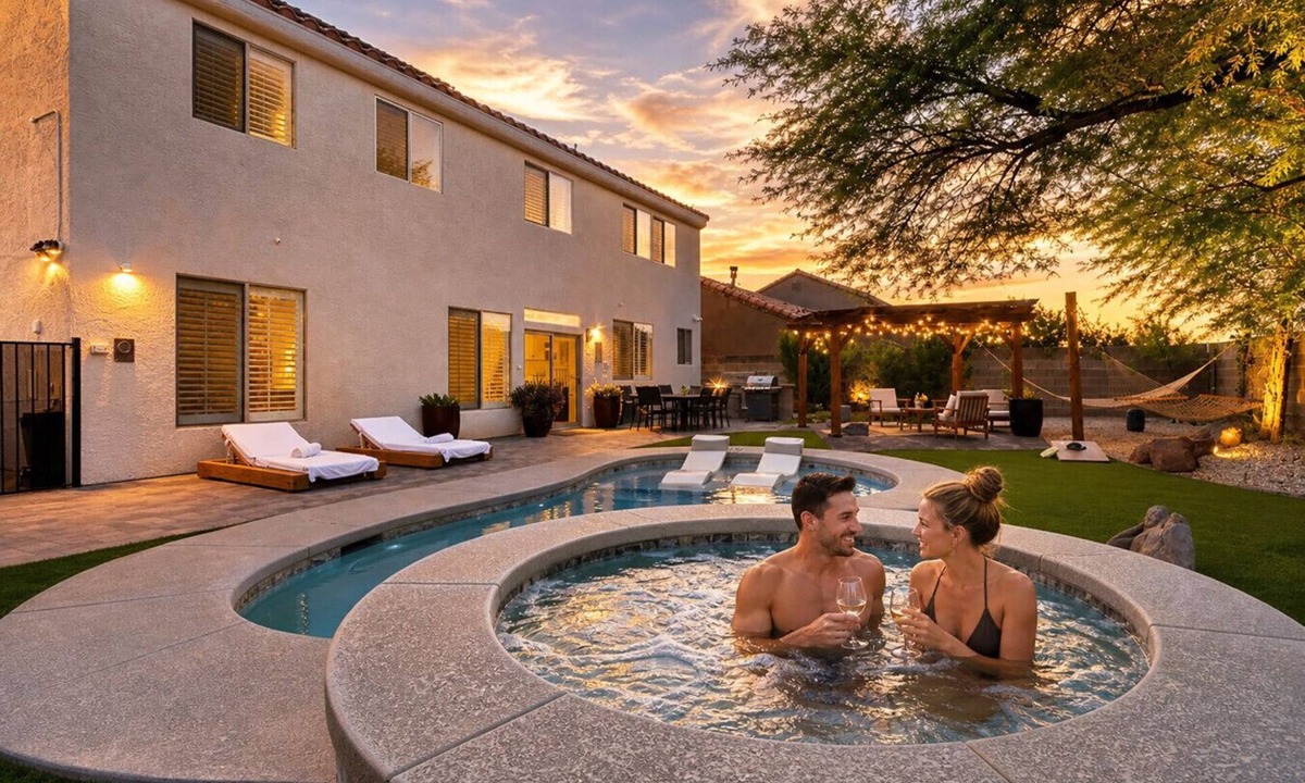 Highland Hills House | Buddha Estate#4 - Great neighborhood, Sparkling pool and Hot tub, EV Charger, Games