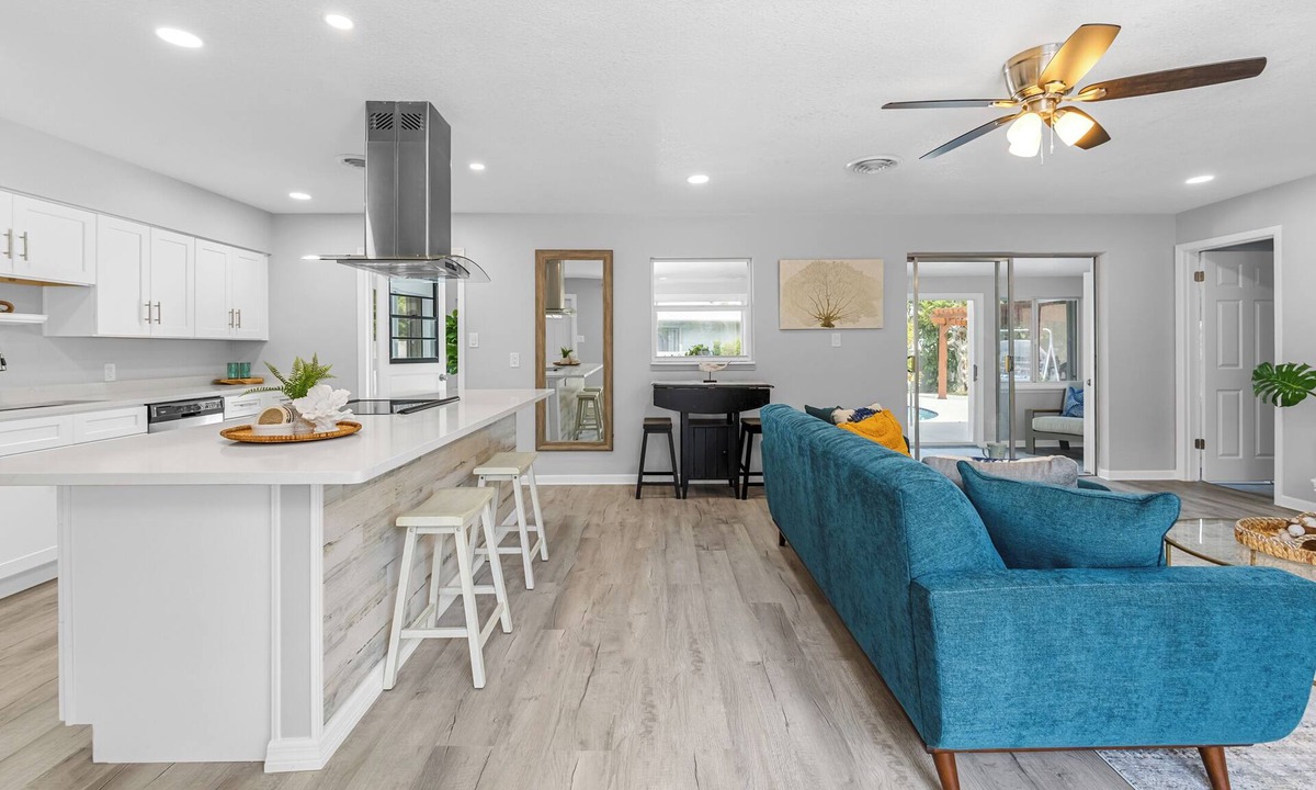 Rockledge House | Calm Oasis Home, Pool, Walk to Restaurants