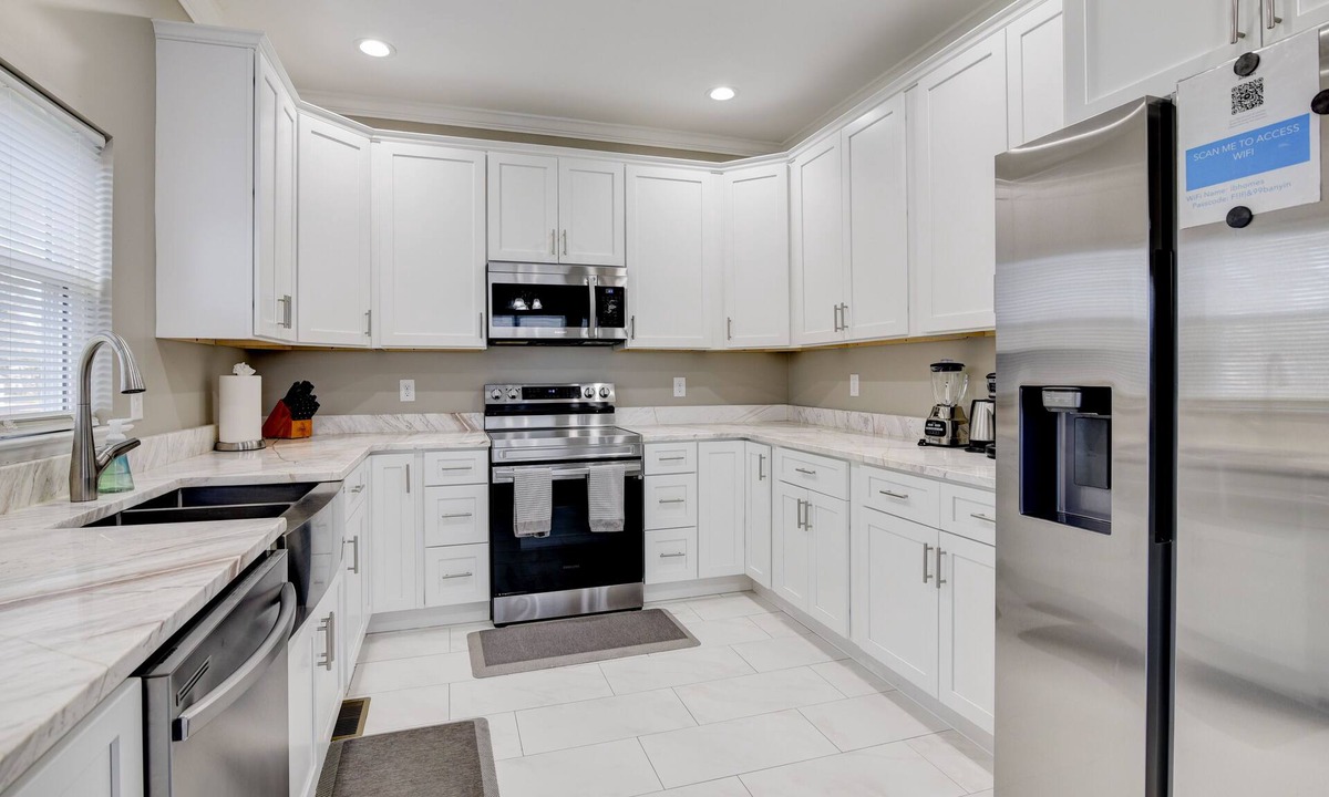 Corbin House | Chef's Kitchen - Family Escape Haven with a new look.