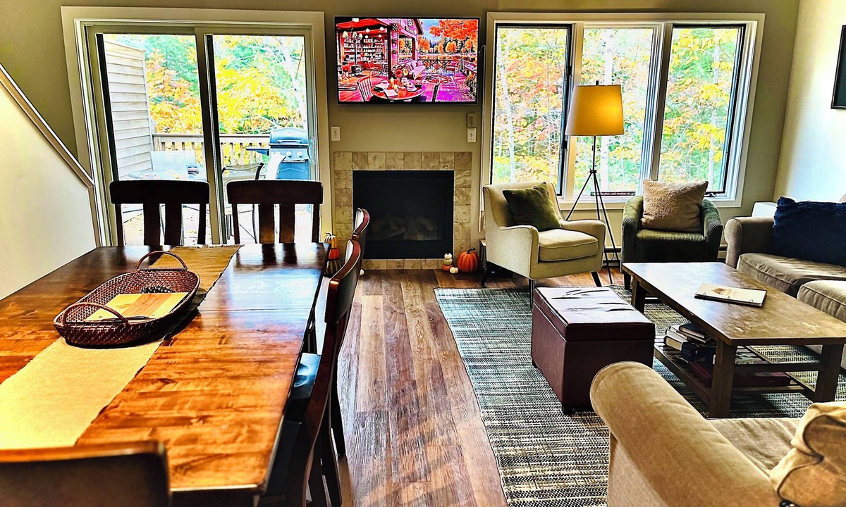 North Conway Condo | Comfortable and casual 3 bedroom townhome with great location!