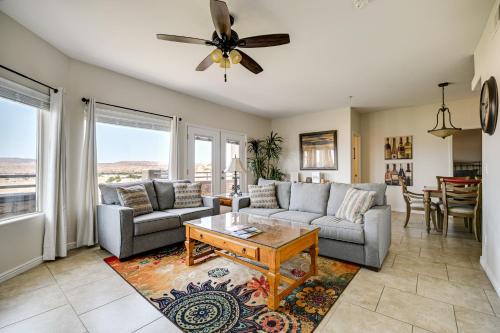 Mesquite House | Golf Course Views & Private Deck: Mesquite Condo!