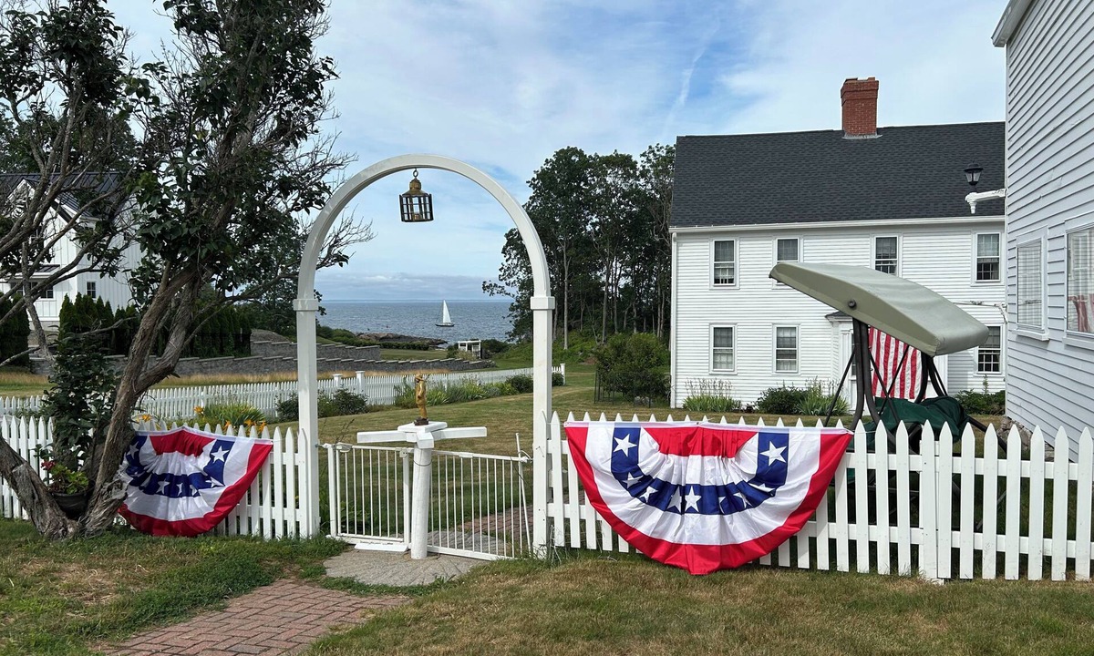 Cape Neddick House | Historic site with private rock beach and view of Perkins Cove Ocean Entrance
