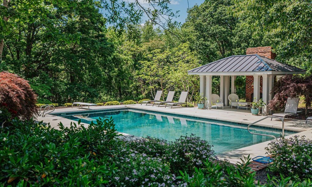 Waynesboro House | Kateri: Luxury House w/Private Pool + 4 King Beds