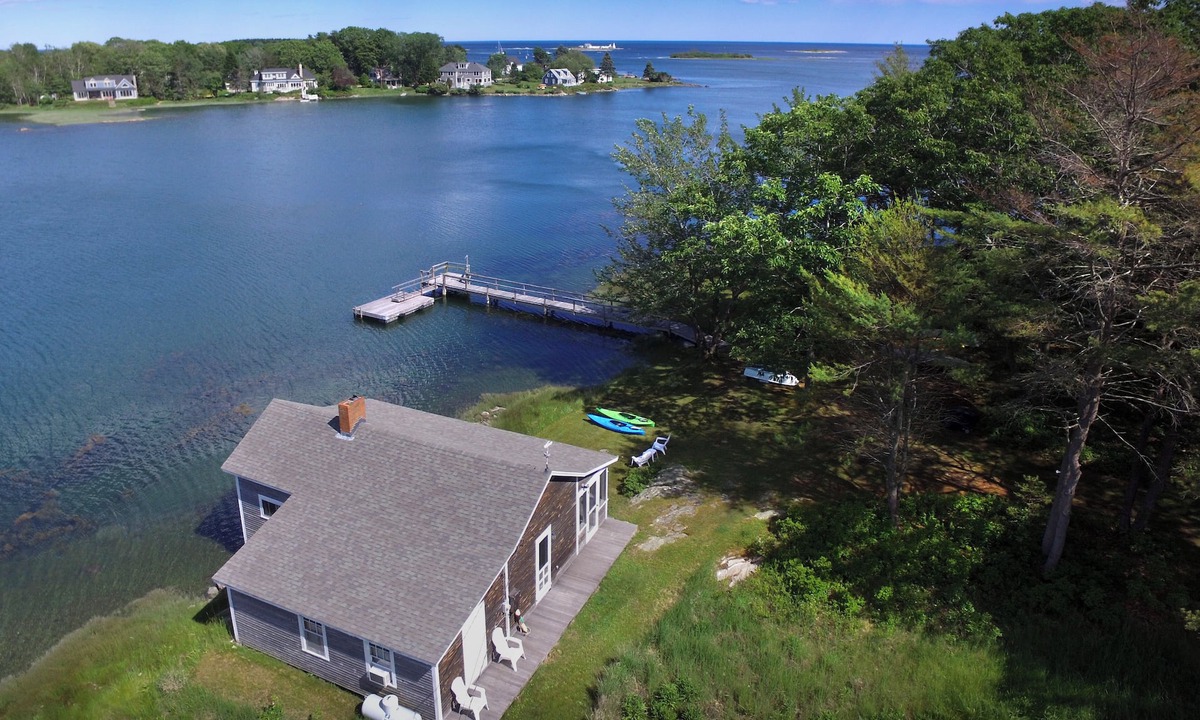 Cape Porpoise Cottage | Kennebunkport Waterfront Cottage - Ocean View