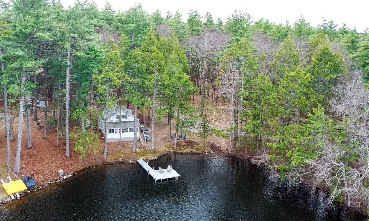 Barrington House | Lakefront Cabin - Private Dock, Hot Tub & Fire Pit