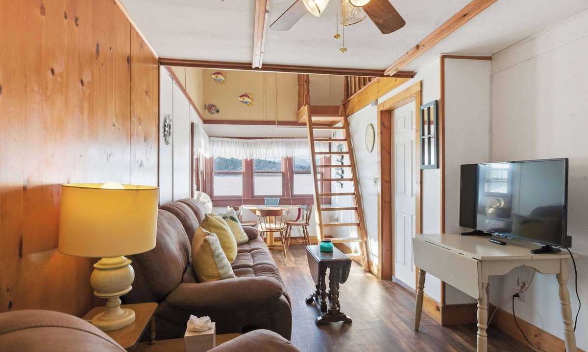 Bristol House | Lakefront Cottage #6 | Dock | Mtn & Lake Views