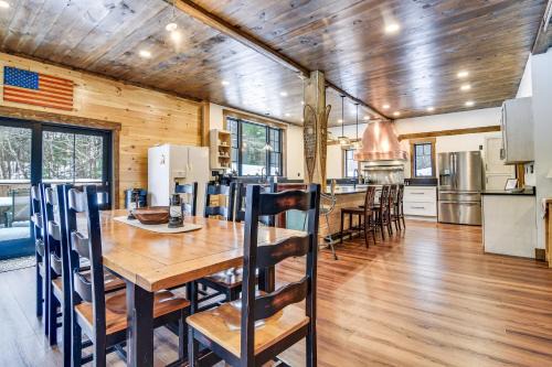 Bryant Pond House | Maine Home w/Hot Tub & Snowmobile Trail Access!