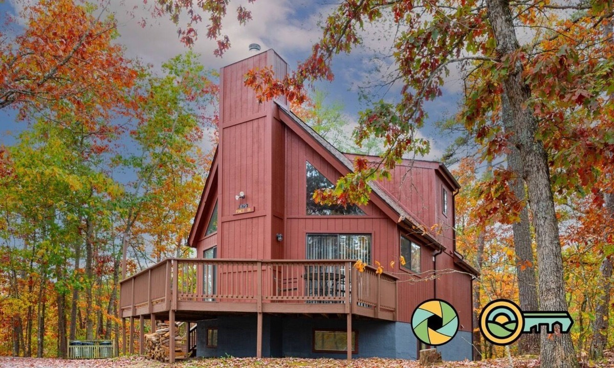 Basye Ski Chalet | Mountain Chalet (#91) - Quiet, secluded woodland home!