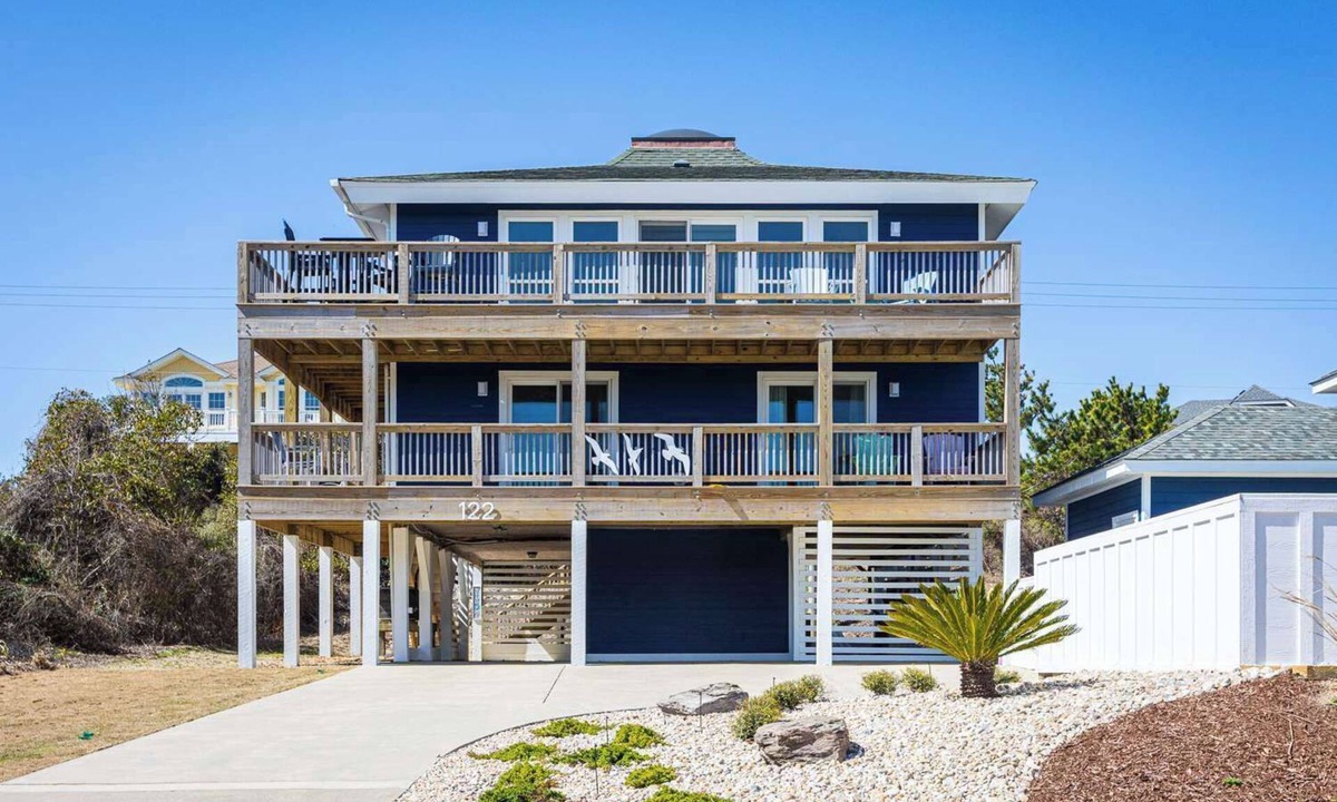 Carolina Dunes House | Newly Renovated Semi-Oceanfront Duck Home w/Pool