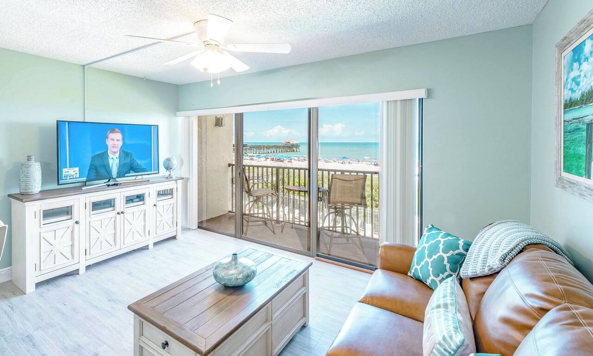Avon By The Sea Condo | Oceanfront Escape Newly Renovated and Just Steps from the Pier