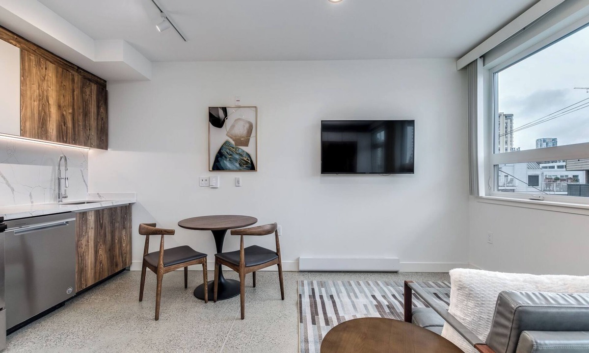 Downtown Vancouver Apartment | Pet Friendly Studio@1170 Barclay