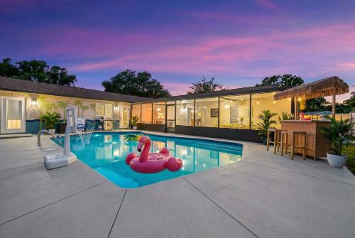 Walsingham House | Resort Style Backyard Pool Movie Game Room
