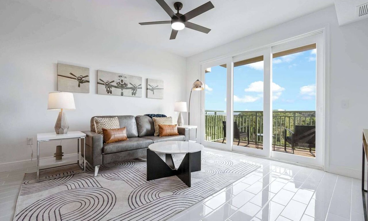 Merritt Island Condo | RIVER FLY IN: The Cocoa, River & Runway View