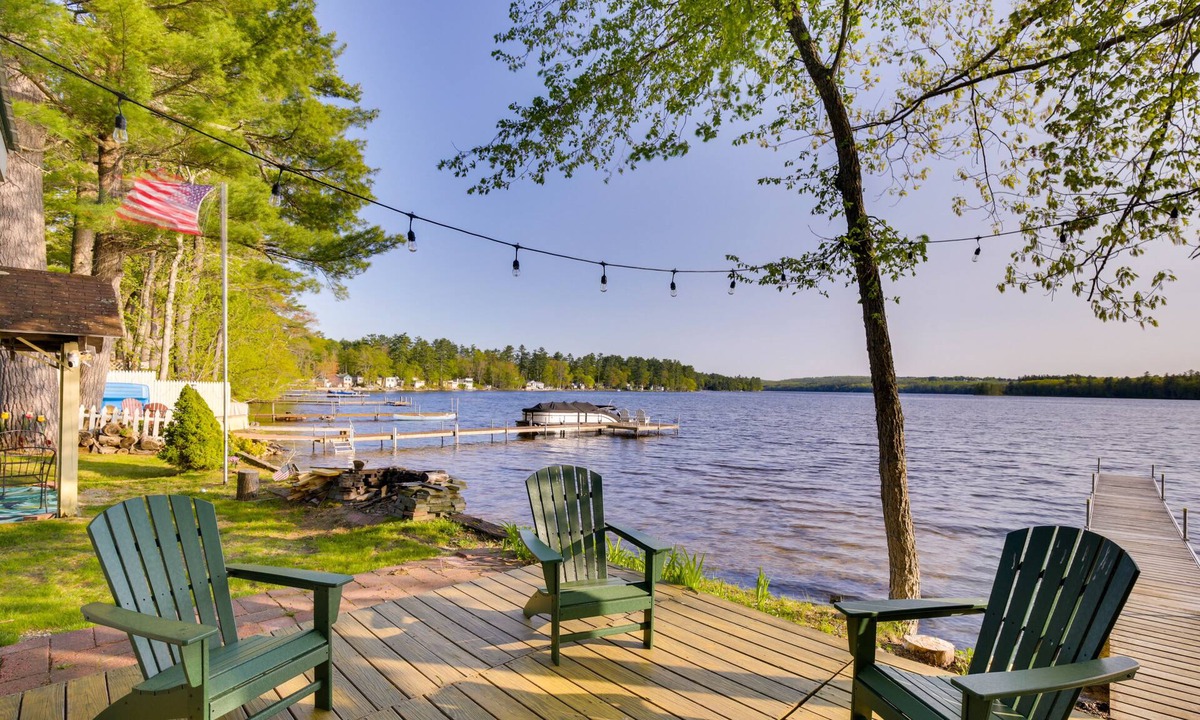 Poland House | Rustic Poland Vacation Rental w/Waterfront Deck!