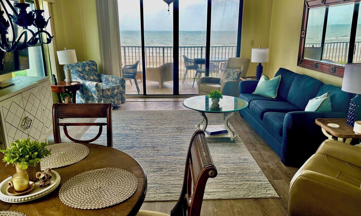 Crescent Beach Condo | Sand Dollar 2-201 Direct Oceanfront Corner Unit