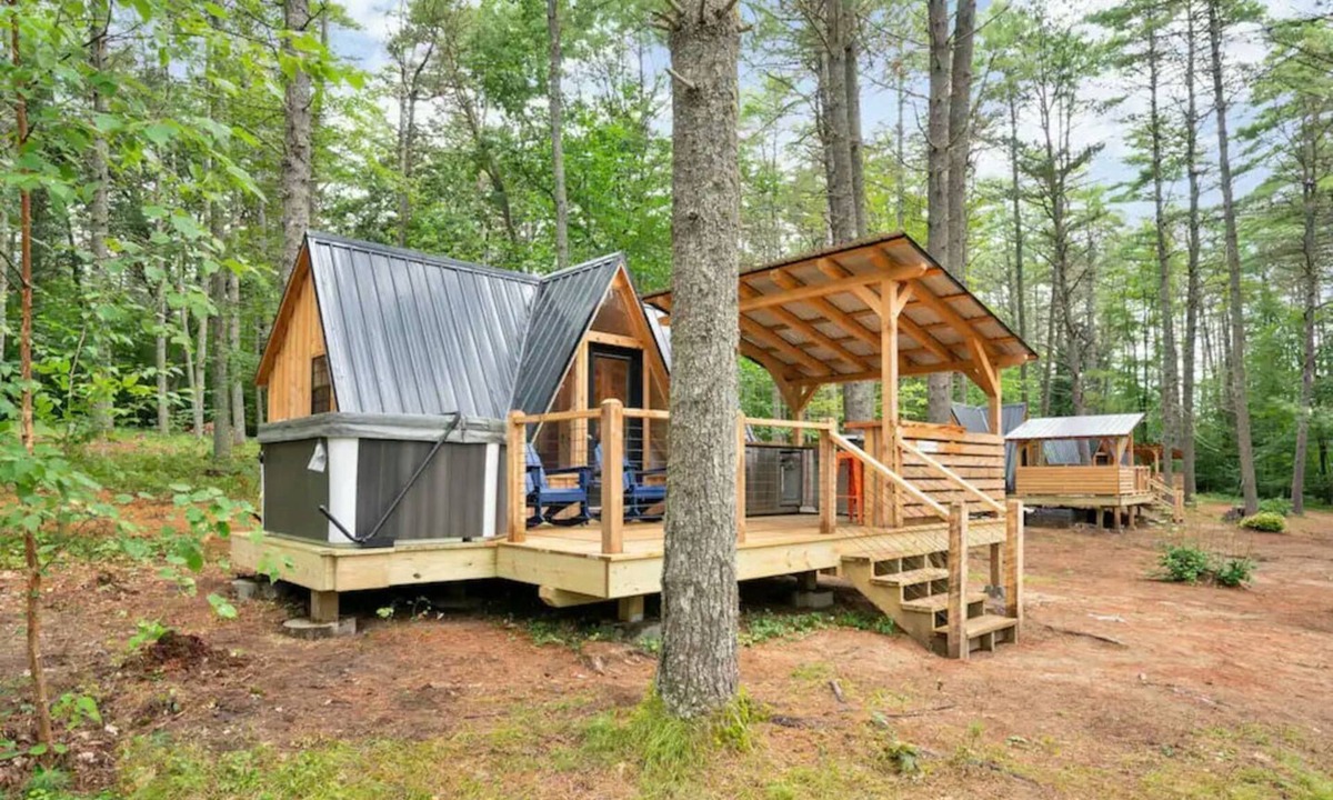 Oxford Cabin | Secluded A-Frame Cabin Retreat in Oxford
