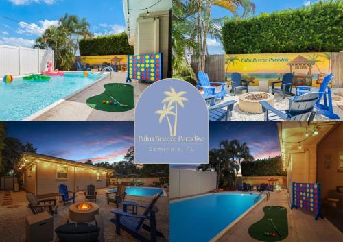 South Pinellas Community Council House | Seminole Shores Private Pool Outdoor Games Wifi