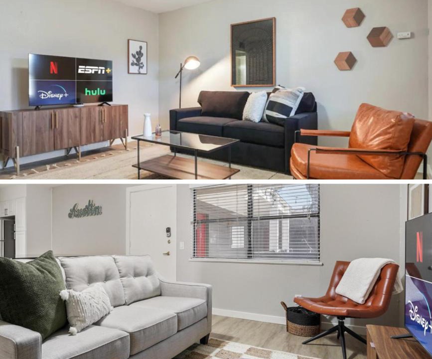 Brentwood Apartment | Spacious 2 Apt Combo Sleeps 12 Pool and Pets
