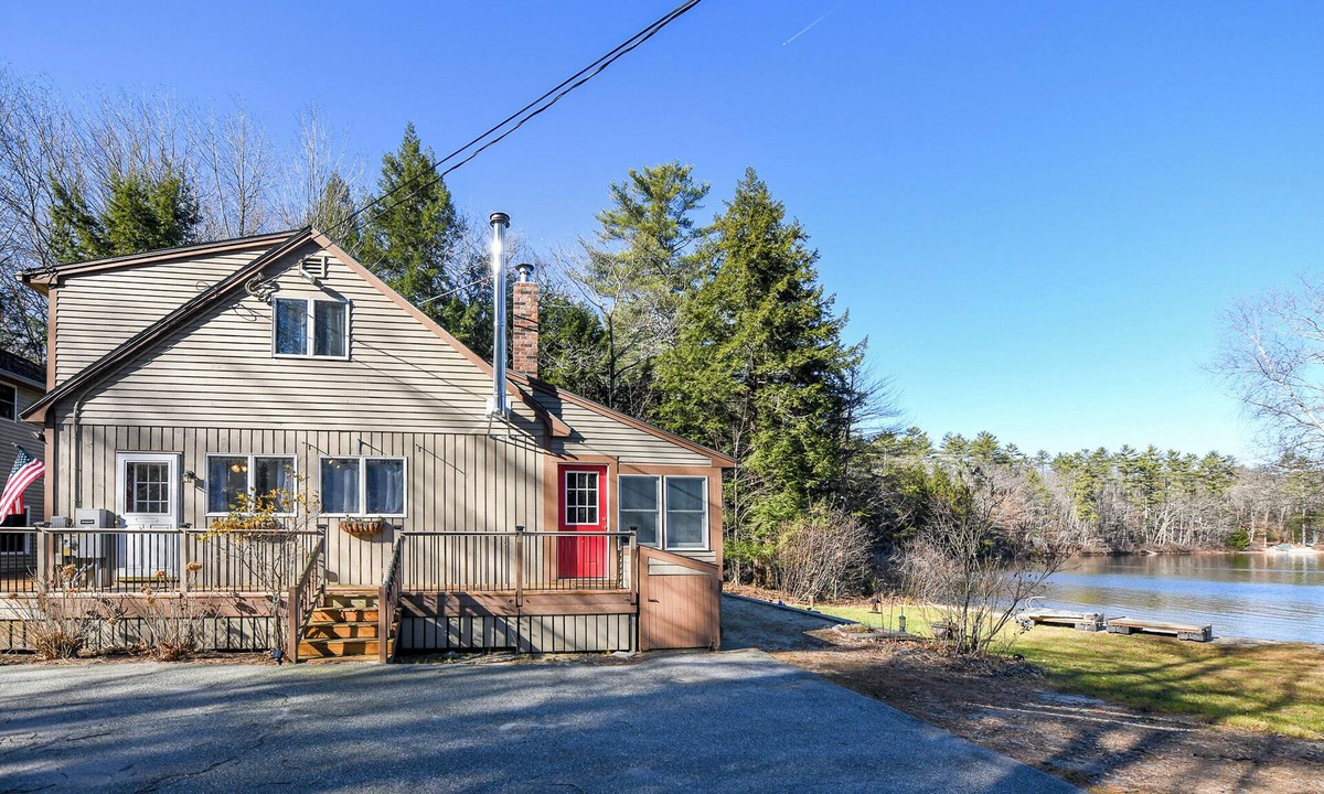 Raymond House | Spacious Pet-Friendly Home on Crescent Lake with Sandy Beach