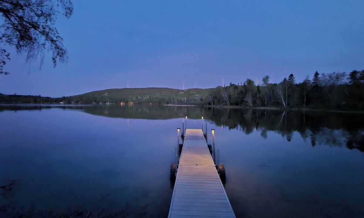 Aroostook Ski Chalet | Spaulding Lake Cottage: 4-acre lakefront retreat in Northern Maine