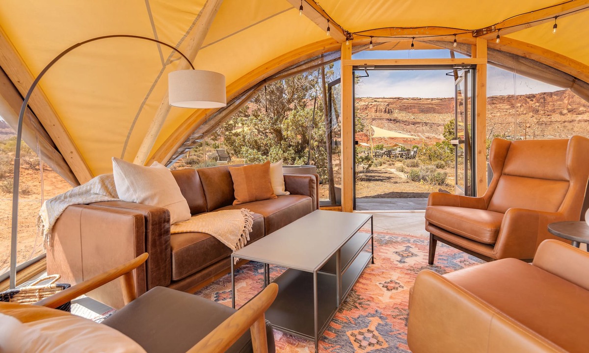 Moab Cabin | Under Canvas Moab