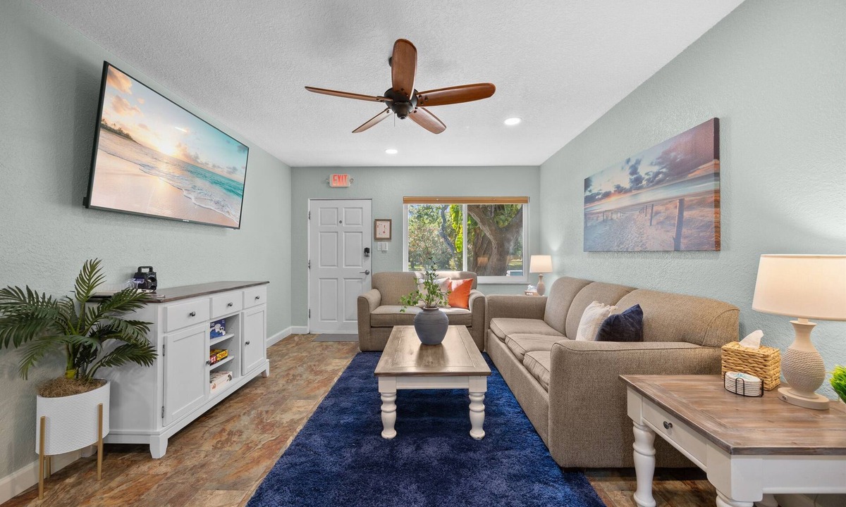 Cocoa Beach Cottage | Walk 2 Beach|3BR Retreat|Firepit|Pet Friendly