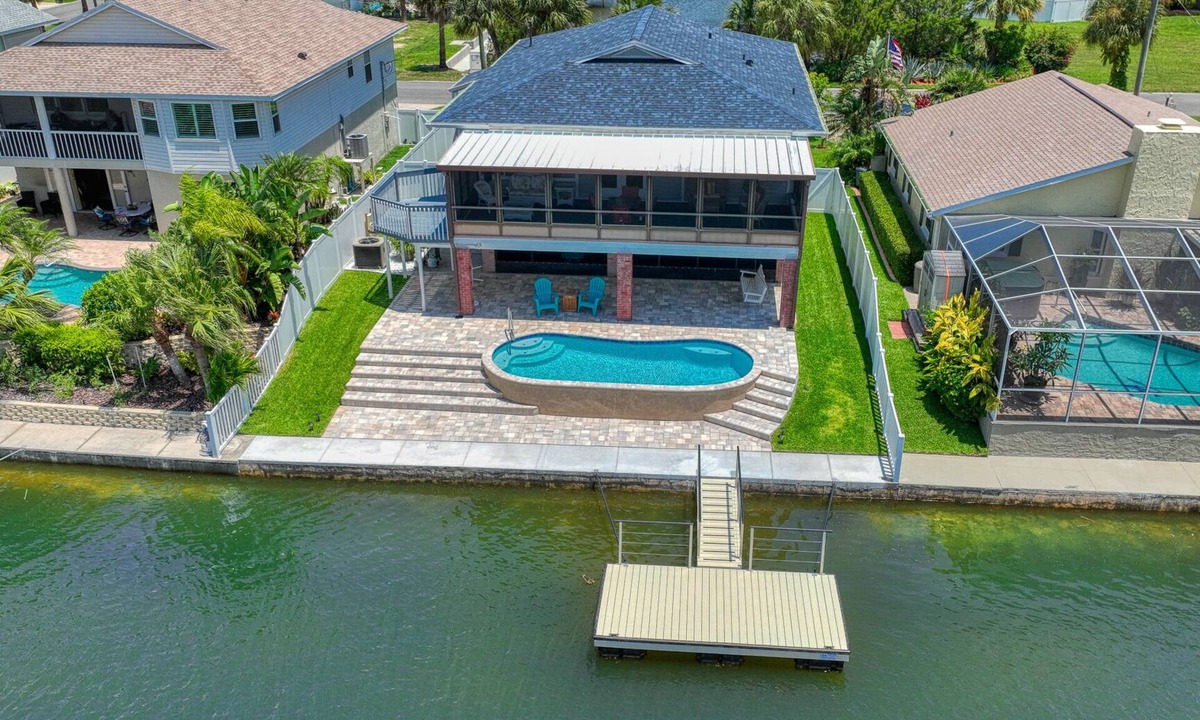 Spring Hill House | Waterfront Home/Heated Pool/Arcade Games