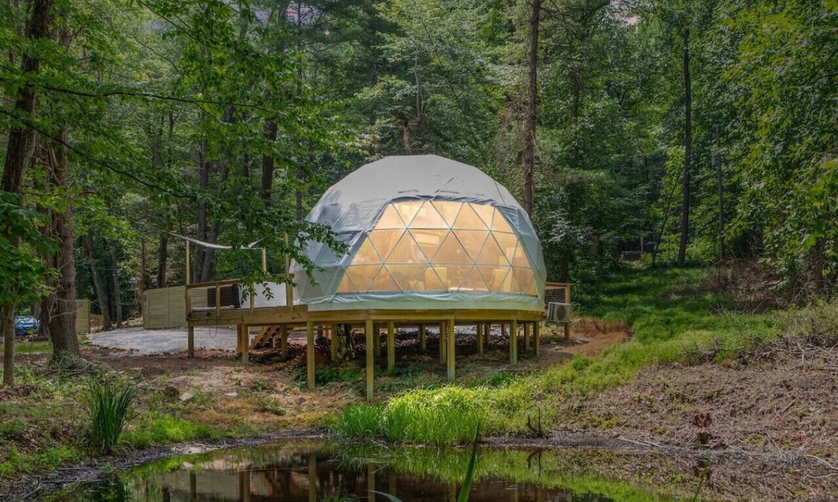 Luray House | Zen Dome - Romantic Retreat + Wifi A/C + Hot Tub