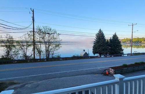 Winnisquam Condo | 2-bedroom lakefront condo in peaceful Tilton with balcony