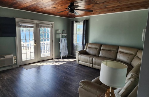 Winnisquam Condo | 2-bedroom lakefront condo in peaceful Tilton with balcony