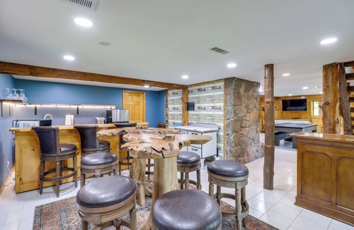 Harrison Cabin | 3,000 Sq Ft + Game Room: Ozarks Serenity Cabin!