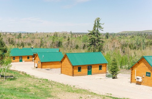 Columbia Falls Cabin | #34 - Flagpole View Cabins - King Cabin