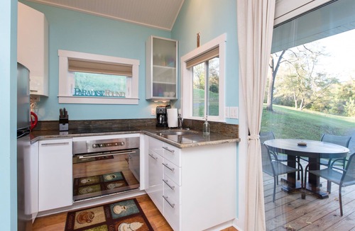 Front Royal Cabin | A Perfect Romantic Escape! Enjoy relaxing with private pond/waterfall/hot tub.