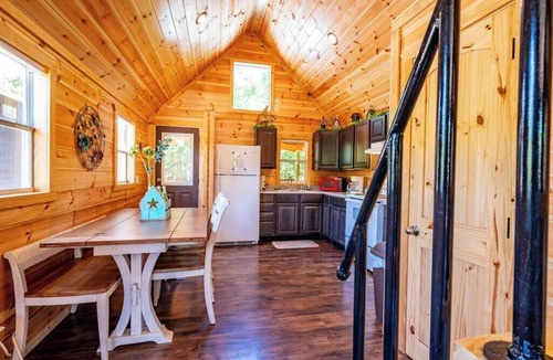 Broken Bow Cabin | Acorn: Sleeps 4, Tiny Cabin, Pets, Near Park/Lake