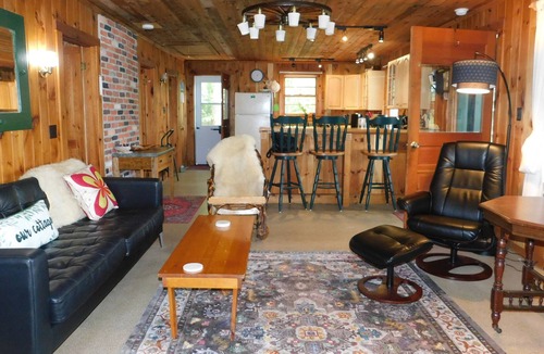 Denmark Cottage | Adorable Maine cottage with sandy entry waterfront into Moose Pond