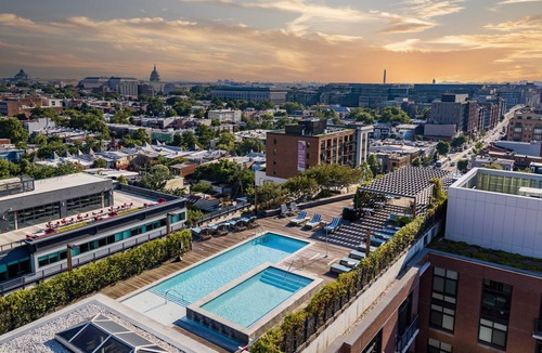 H Street Corridor Apartment | Amazing H Street 1BR w/Rooftop Pool & Gym, walk to Metro, by Blueground