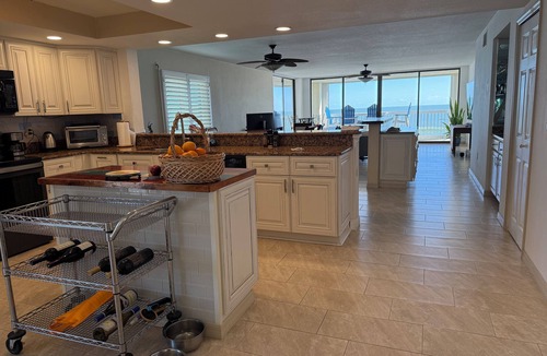 South Patrick Shores Condo | Azure Vista -Unique Spacious Oceanfront Getaway Access to the Water