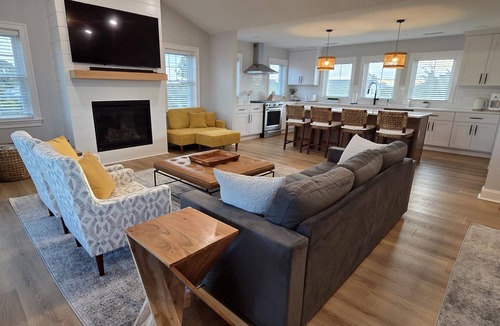 Broadkill Beach House | Beach Block 4 Bedroom, 2.5 Bathroom Home with Elevator & Multiple Decks
