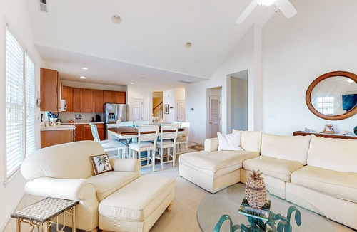 Ocean View House | Bear Trap Dunes townhouse w/balcony, free WiFi, gym, and private gas grill