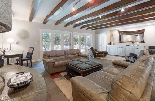 Fernandina Beach House | Beautiful Home with Spacious Living Area, Wrap-Around Deck & Shared Pool