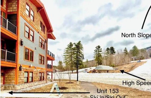 North Conway Condo | Beautiful Ski-In/Ski-Out Condo at the base of Cranmore Mountain