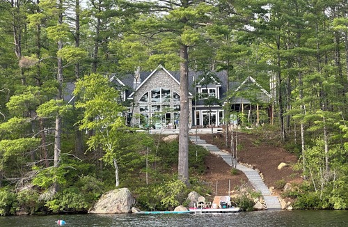 Denmark House | Beautiful waterfront home on quiet cove on Moose Pond. Perfect for 1-2 families