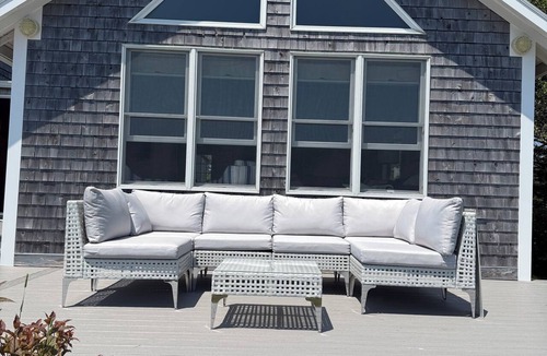Corea Cottage | Bold Open Oceanfront Cottage: Luxury Furniture, Private Beach, Minutes to Acadia
