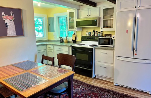 Woodford Cottage | Bright airy cottage with lakeview in Woodford Vt - perfect vacation getaway