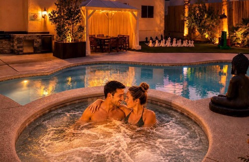 Green Valley North House | Buddha Play | Modern | Pool & Spa Near Vegas strip