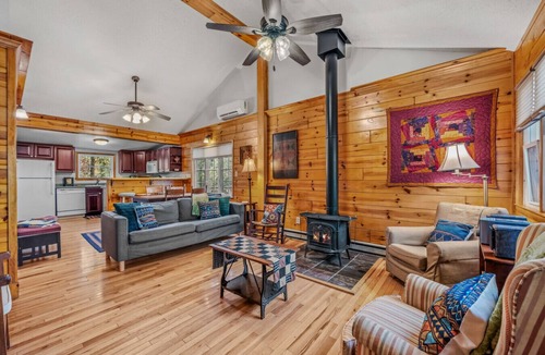 Berkeley Springs House | Cabin at Sleepy Creek - creek, wifi, pets, fire pit, deck, grill, fishing